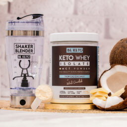 BeKeto Keto Whey Tropical Coconut White Chocolate 300g Composition2