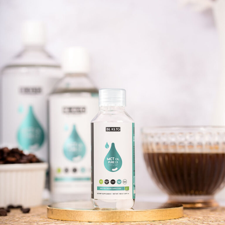 Skutki uboczne kwasu kaprylowego, wpływ na wątrobę i przeciwskazania 17 BeKeto MCT OIL 100ml C8 100 Composition