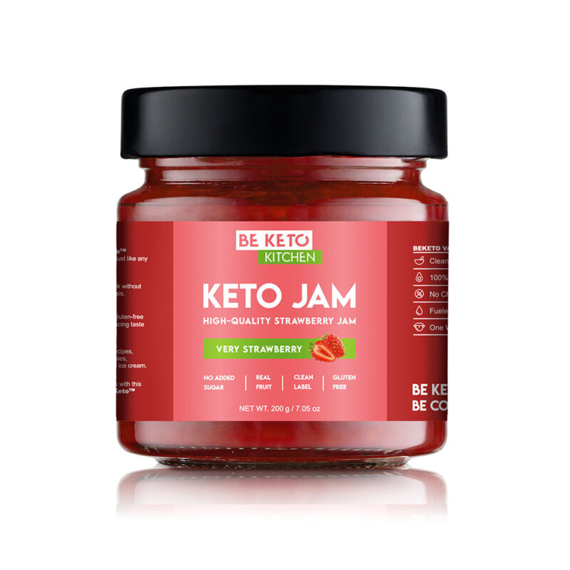 Keto Dżem™ Bardzo Truskawkowy 200g