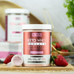 Keto Whey Isolate Fresh Strawberry 300g 1 1