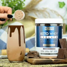 Keto Whey Isolate Natural Chocolate 300g 2 1