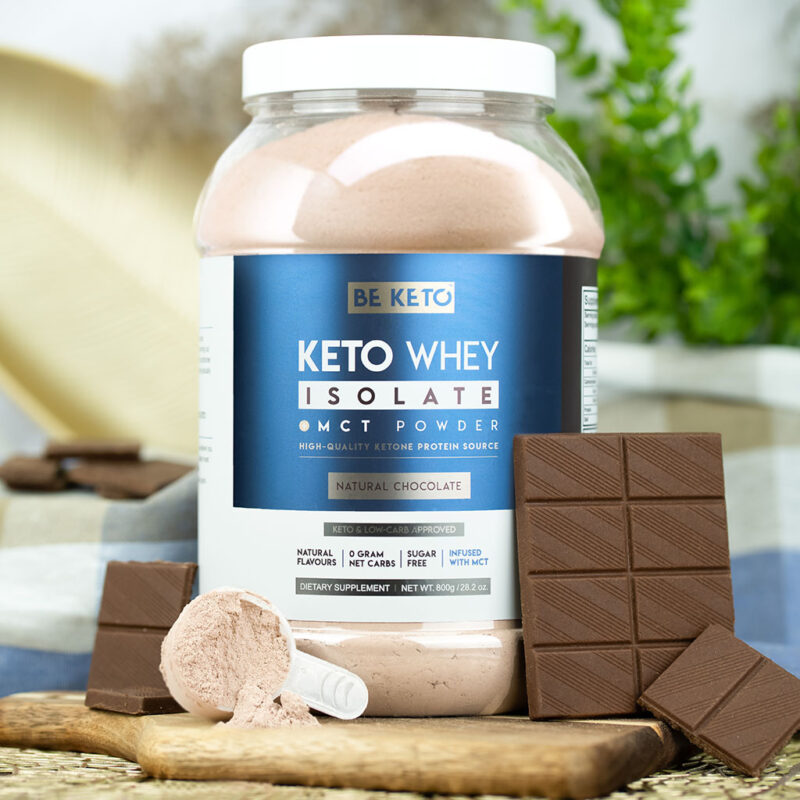 Keto Whey Isolate Natural Chocolate 800g 1 1