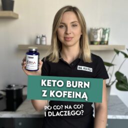 Keto Burn z Kofeiną – spalacz tłuszczu – 180 kapsułek