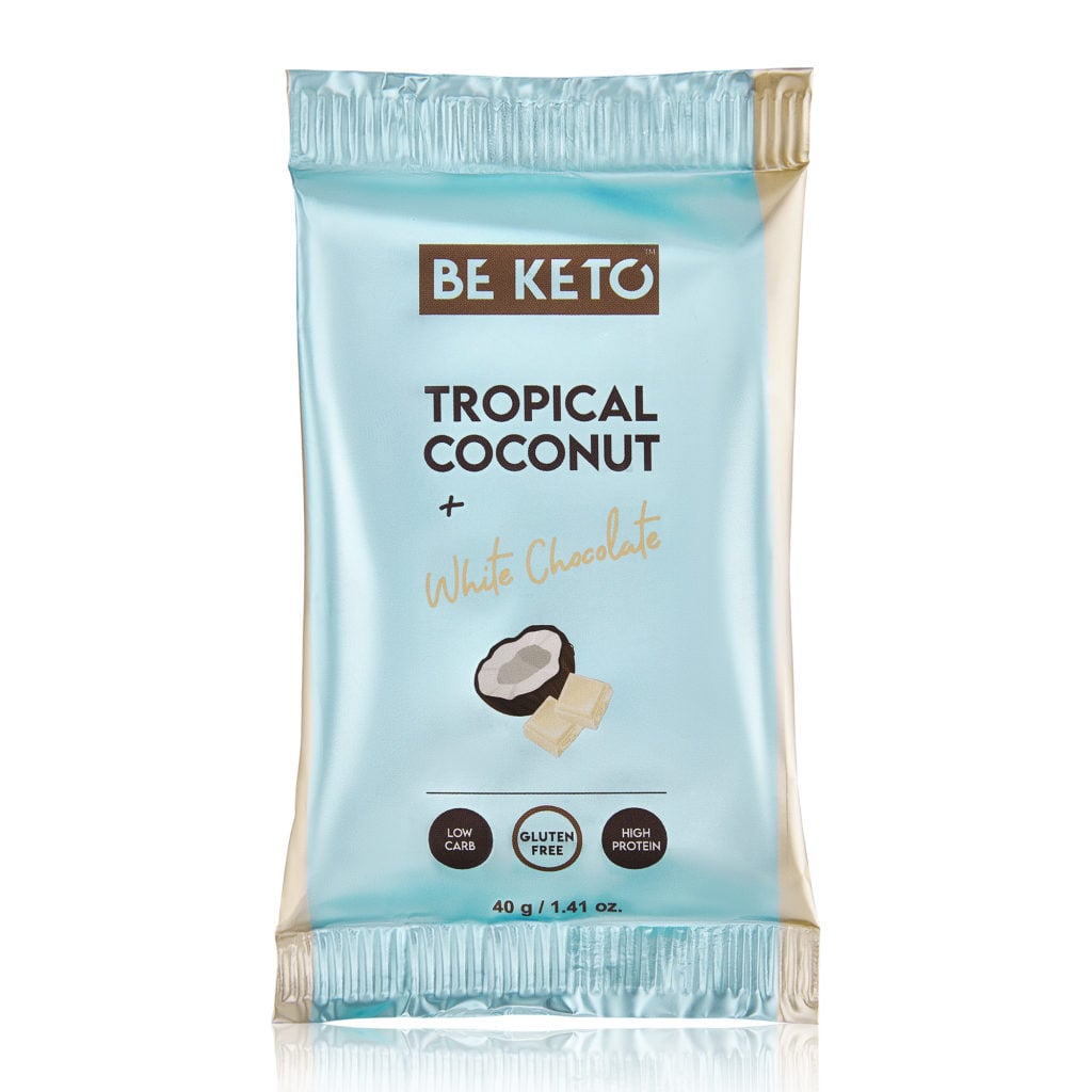 Keto Baton -  Kokos & Biała Czekolada 40g
