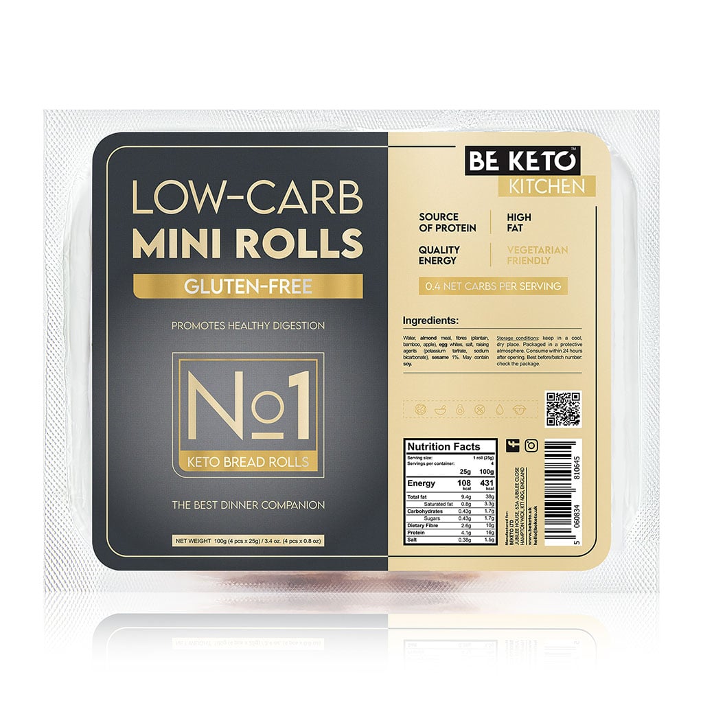 Keto Bułeczki Bezglutenowe 4x25g