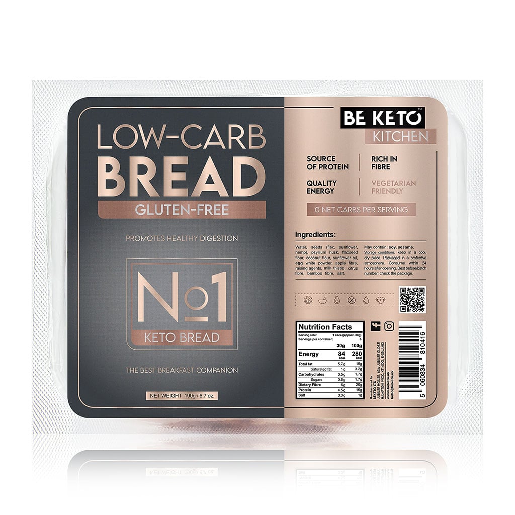 Keto Chleb Bezglutenowy 190g