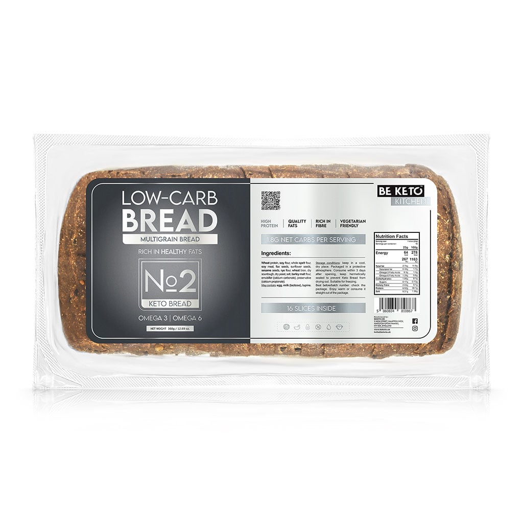 Keto Chleb Wieloziarnisty 360g