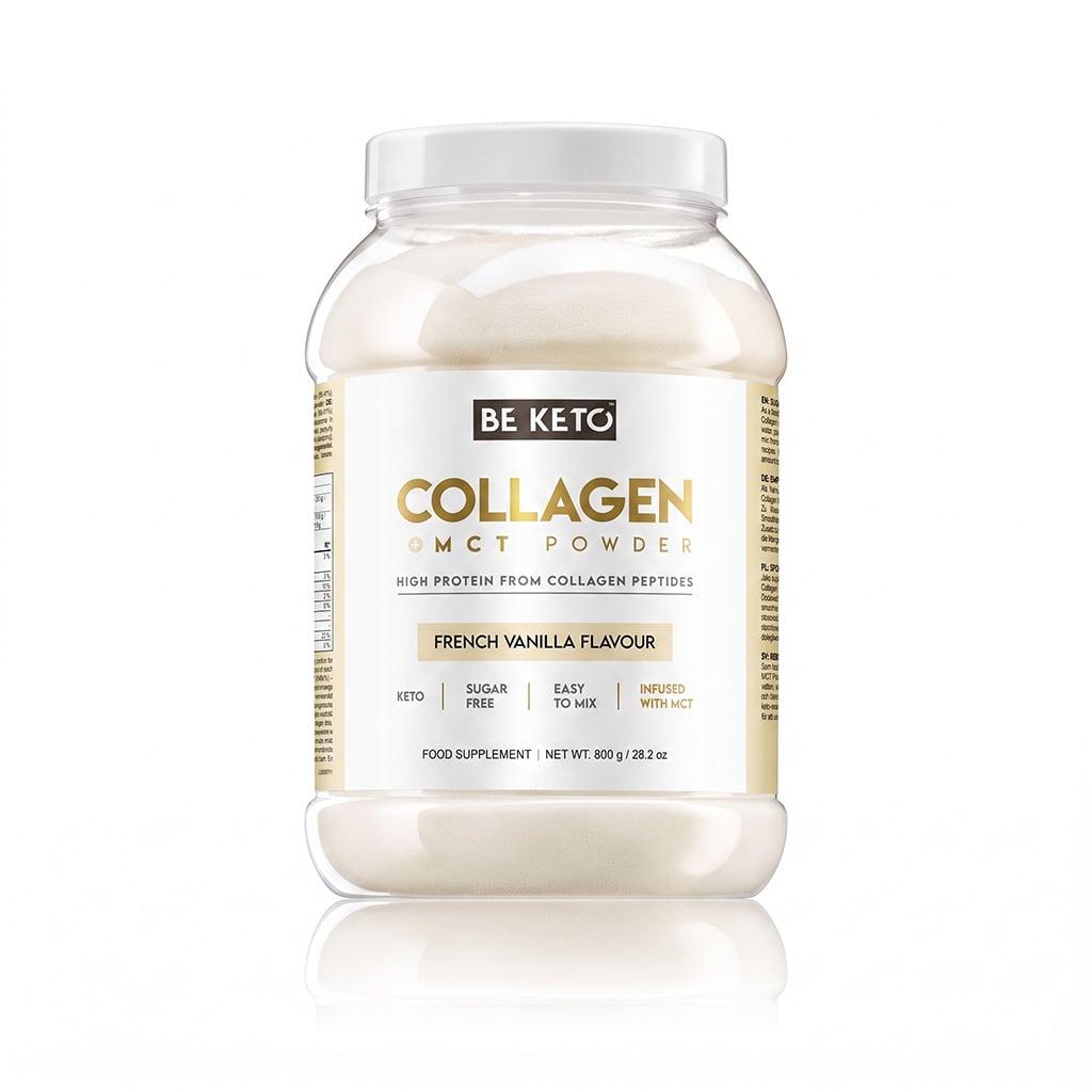 Keto Kolagen z olejem MCT - Francuska Wanilia 800g