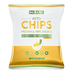 Keto Chips Swiss Cheese French Onion 30g Submenu