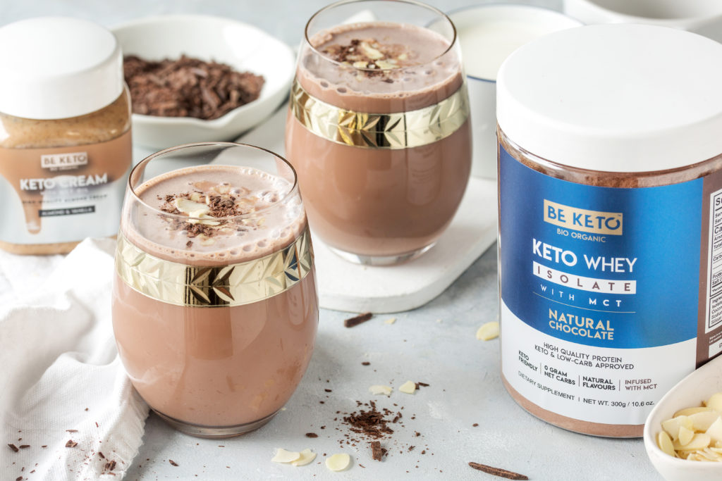 10 Smoothie czekoladowo migdalowe