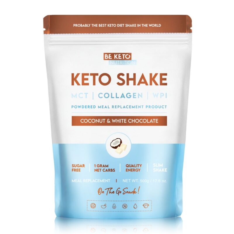 Diet Keto Shake – Kokos & Biała Czekolada 500g