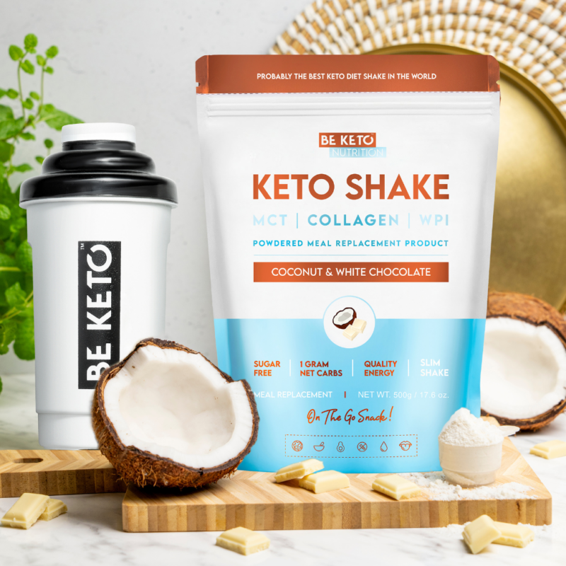 Diet Keto Shake – Kokos & Biała Czekolada 500g