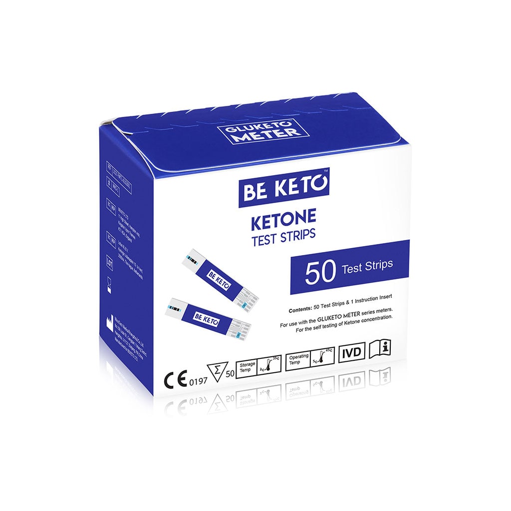 GluKeto Meter – Testy Paskowe Ketony 50szt.
