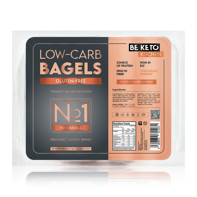 Keto Bajgle Bezglutenowe 150g Keto Bajgle Bezglutenowe 150g