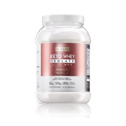 Keto Izolat Białka z MCT - Francuska Wanilia 800g