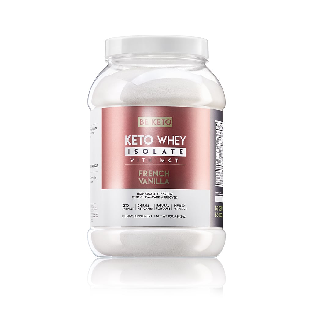 Keto Izolat Białka z MCT - Francuska Wanilia 800g