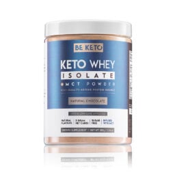 Keto Izolat Białka z MCT - Naturalna Czekolada 300g