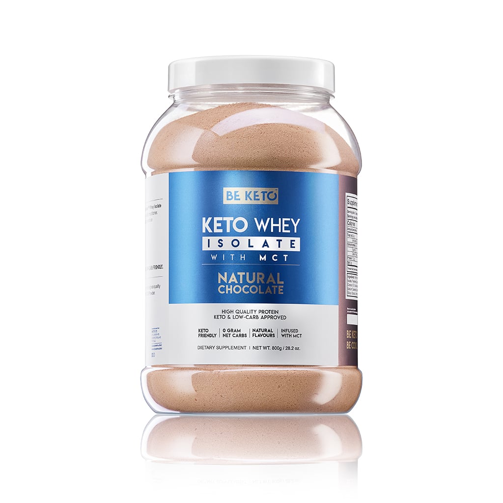 Keto Izolat Białka z MCT - Naturalna Czekolada 800g