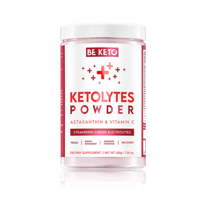 Elektrolity Ketolytes w Proszku - Wiśnia-Truskawka 200g