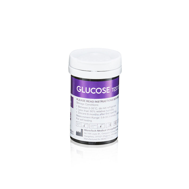 GluKeto Meter – Testy Paskowe Glukoza 50szt