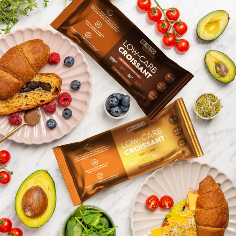 Niskowęglowodanowy Croissant 50g