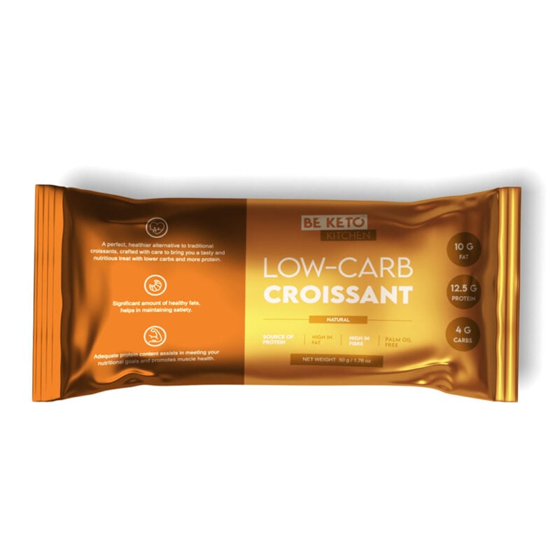 Niskowęglowodanowy Croissant z Nadzieniem Czekoladowym 50g Niskowęglowodanowy Croissant 50g