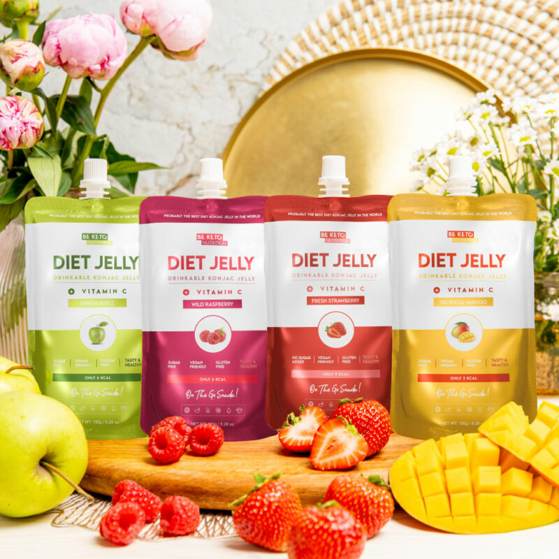 Galaretka Dietetyczna Konjac - Świeża Truskawka 150g