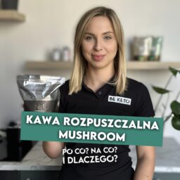 Kawa Rozpuszczalna – Mushroom (Lion's Mane & Cordyceps & Reishi) – Francuska Wanilia 250g