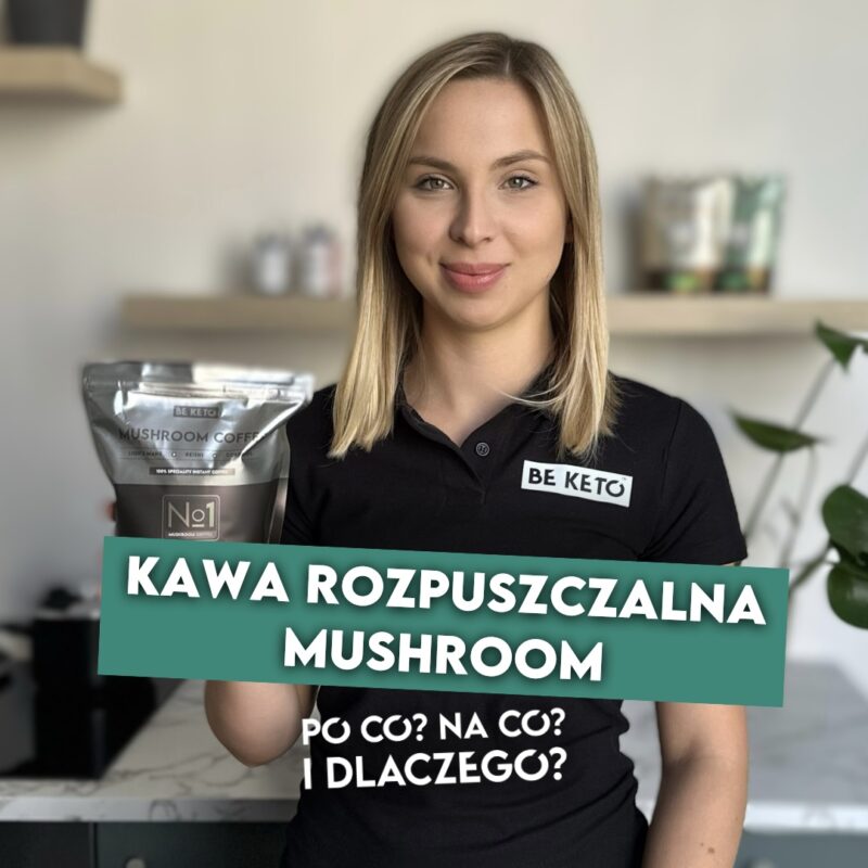 Kawa Rozpuszczalna – Mushroom (Lion's Mane & Cordyceps & Reishi) – Francuska Wanilia 250g