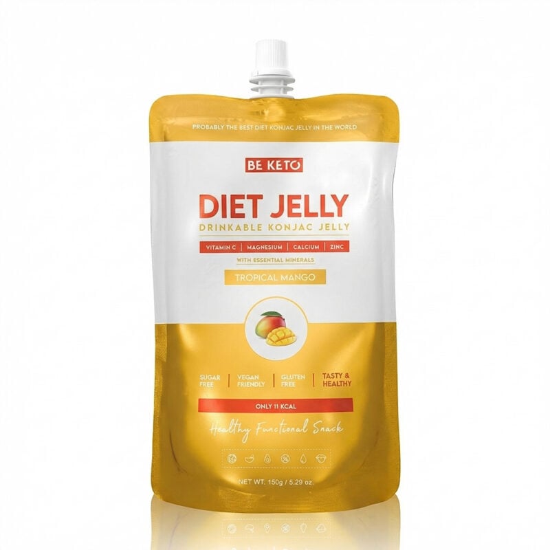 Galaretka Dietetyczna Konjac & Minerały – Tropikalne Mango 150g Galaretka Dietetyczna Konjac & Minerały – Tropikalne Mango 150g