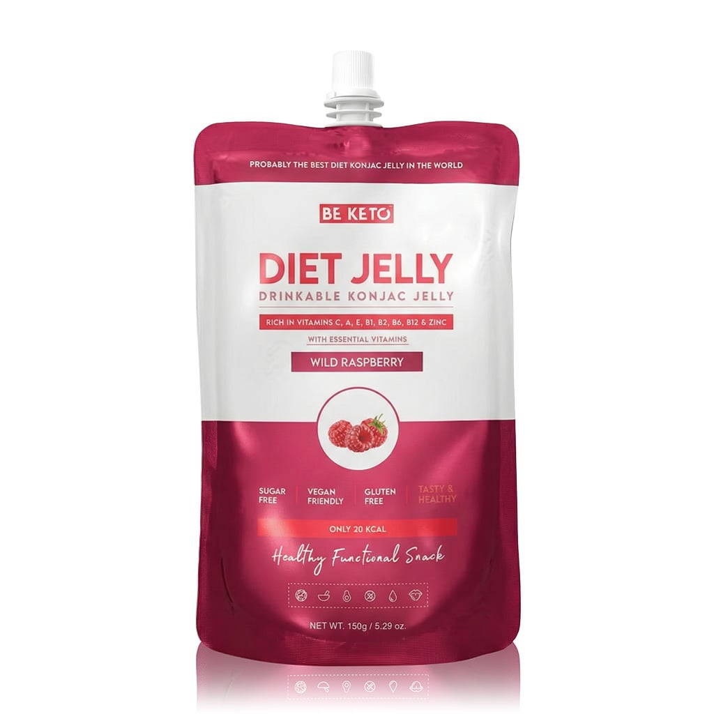 Galaretka Dietetyczna Konjac & Witaminy – Dzika Malina 150g
