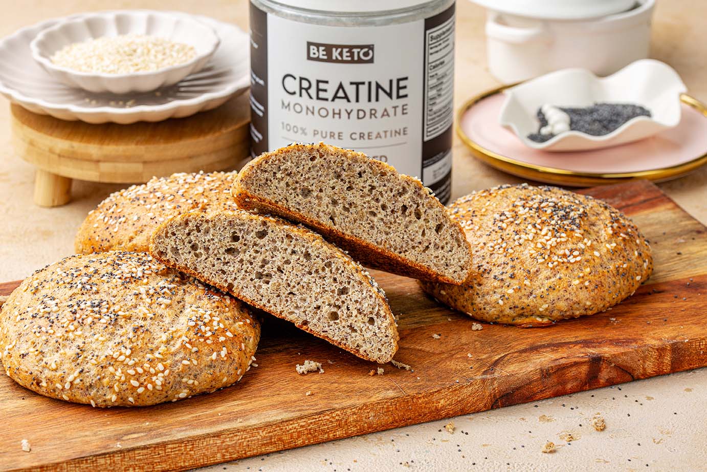 Keto bulki z mascarpone