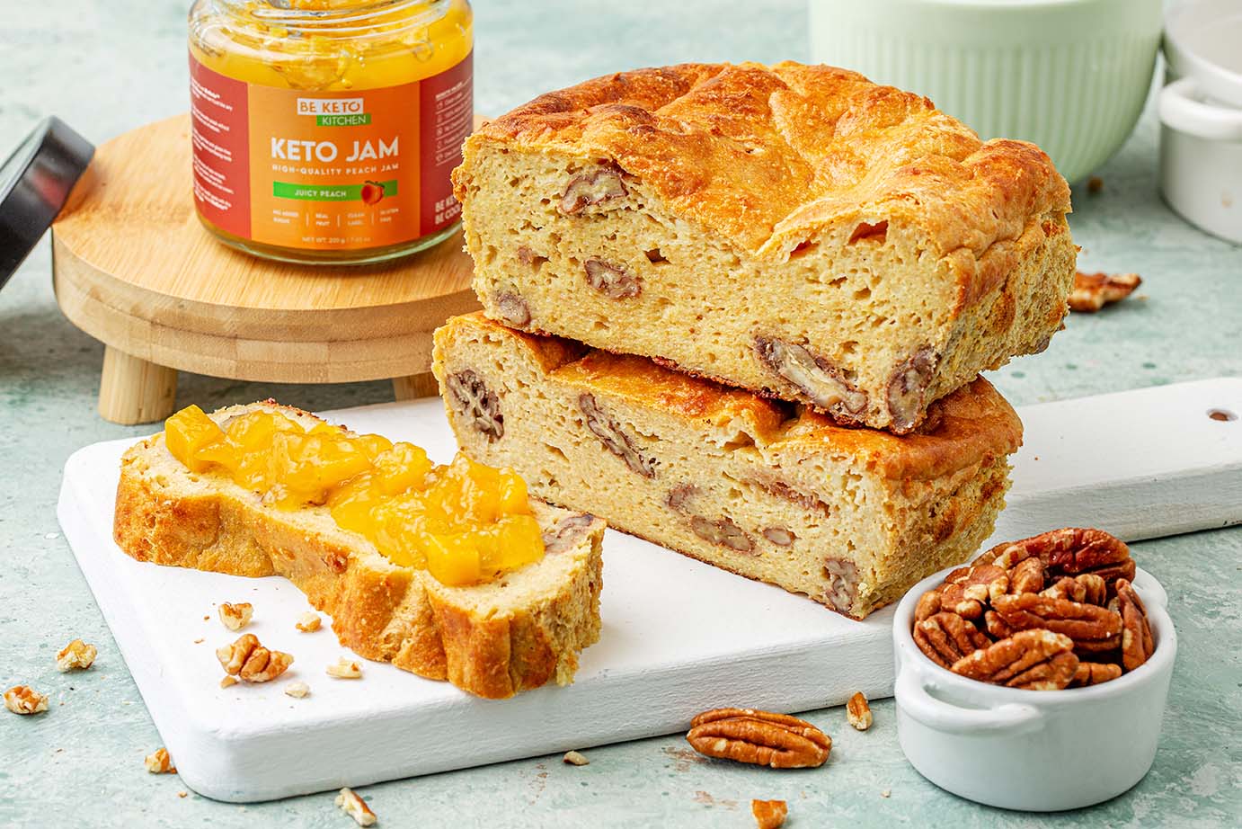 Keto chleb z twarogu