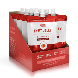 Zestaw Galaretka Dietetyczna Konjac 10szt - Świeża Truskawka BeKeto Zestaw Galaretka Dietetyczna Konjac 10szt.