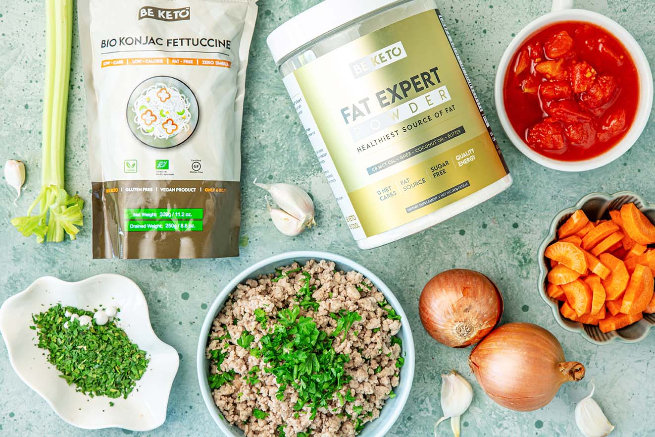 keto spaghetti bolognese