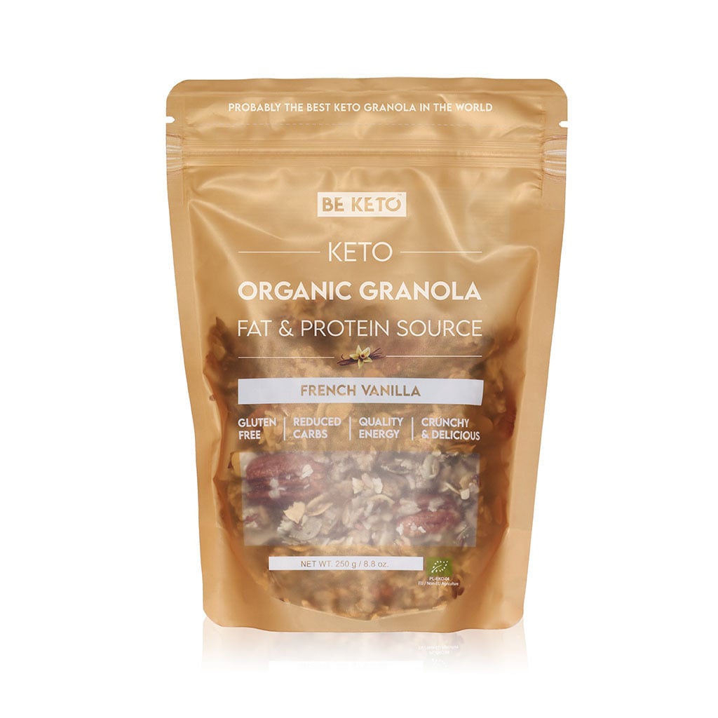 BIO Keto Granola - Francuska Wanilia 250g