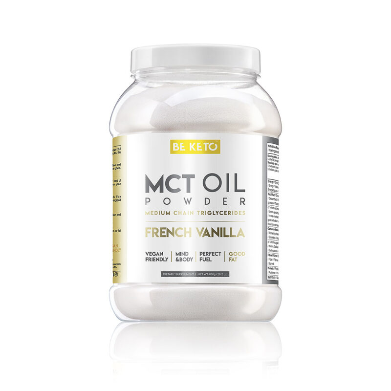 Olej MCT w Proszku – Francuska Wanilia 800g