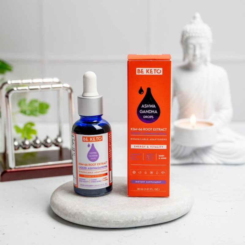 Ashwagandha KSM-66 w Kroplach - 30ml