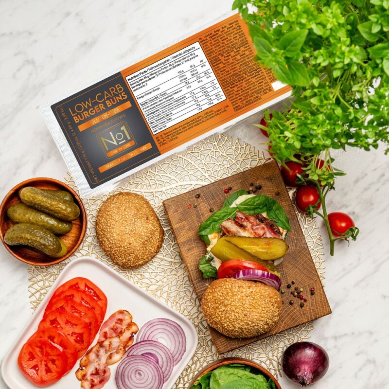 Keto Bułki do Burgerów 2x85g