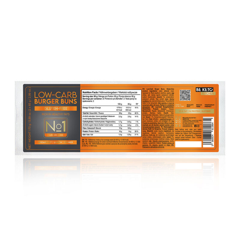 Keto Bułki do Burgerów 2x85g