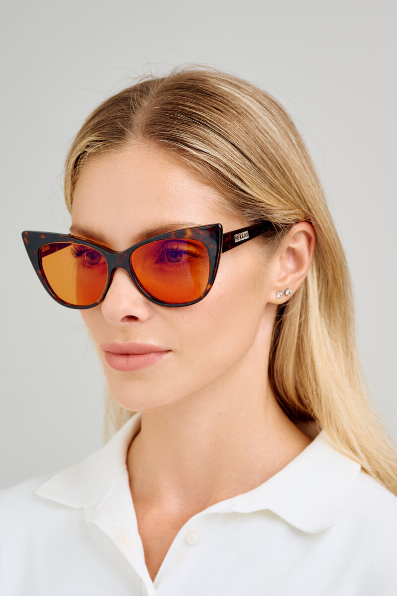 Okulary Blokujące Światło Niebieskie Na Noc - CatEye NightRelax