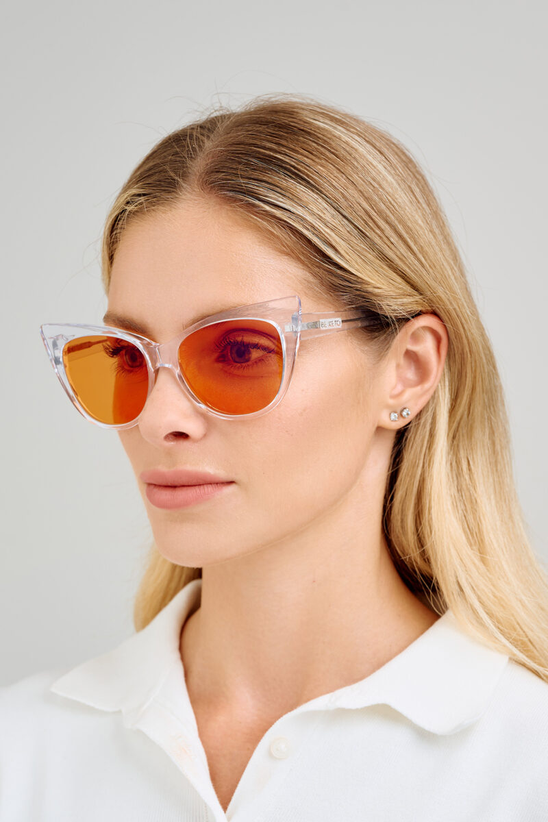 Okulary Blokujące Światło Niebieskie Na Noc - CatEye NightRelax