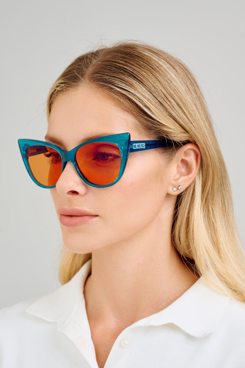 Okulary Blokujące Światło Niebieskie Na Noc - CatEye NightRelax