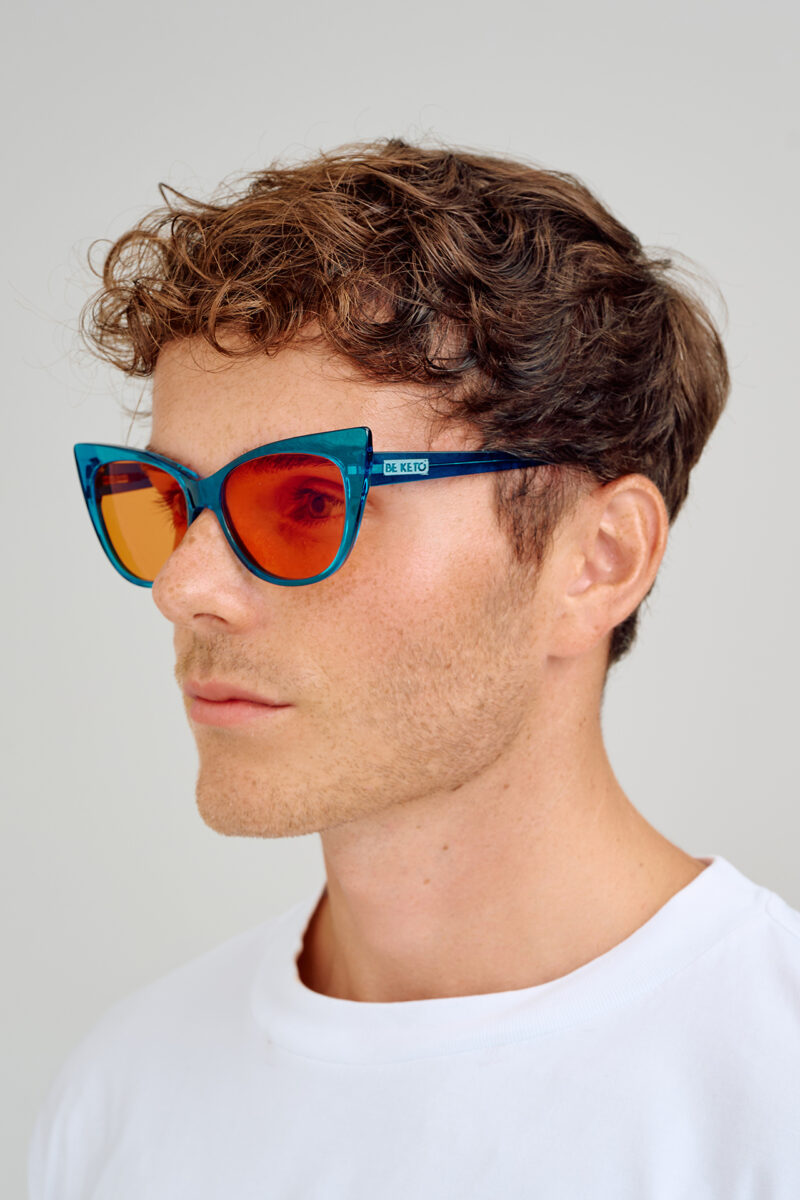 Okulary Blokujące Światło Niebieskie Na Noc - CatEye NightRelax