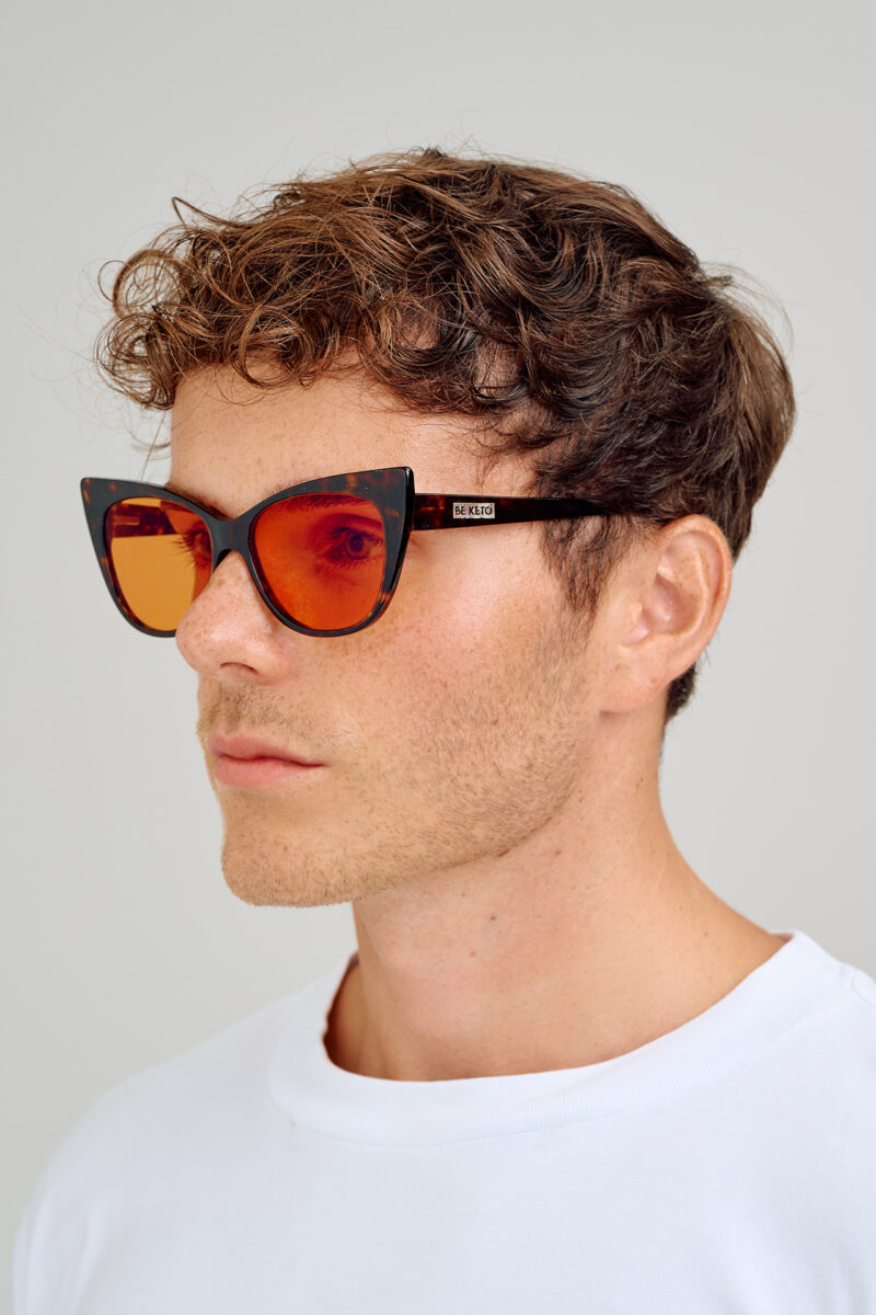 Okulary Blokujące Światło Niebieskie Na Noc - CatEye NightRelax