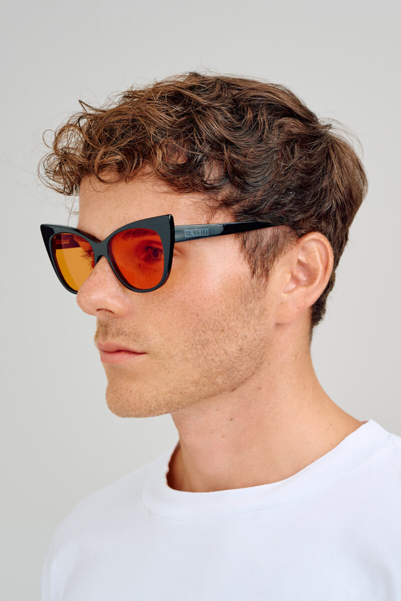 Okulary Blokujące Światło Niebieskie Na Noc - CatEye NightRelax