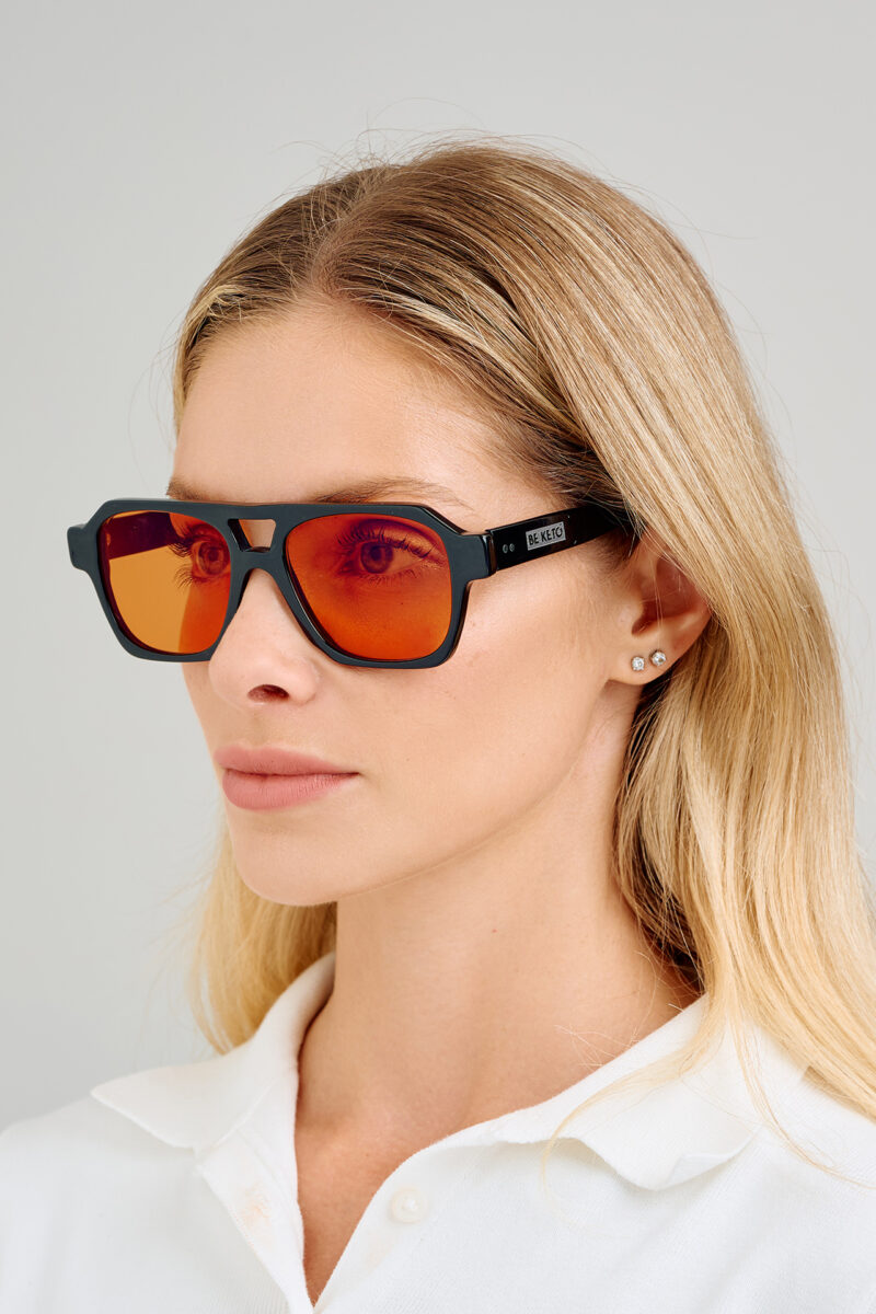 Okulary Blokujące Światło Niebieskie Na Noc - Millionaire NightRelax