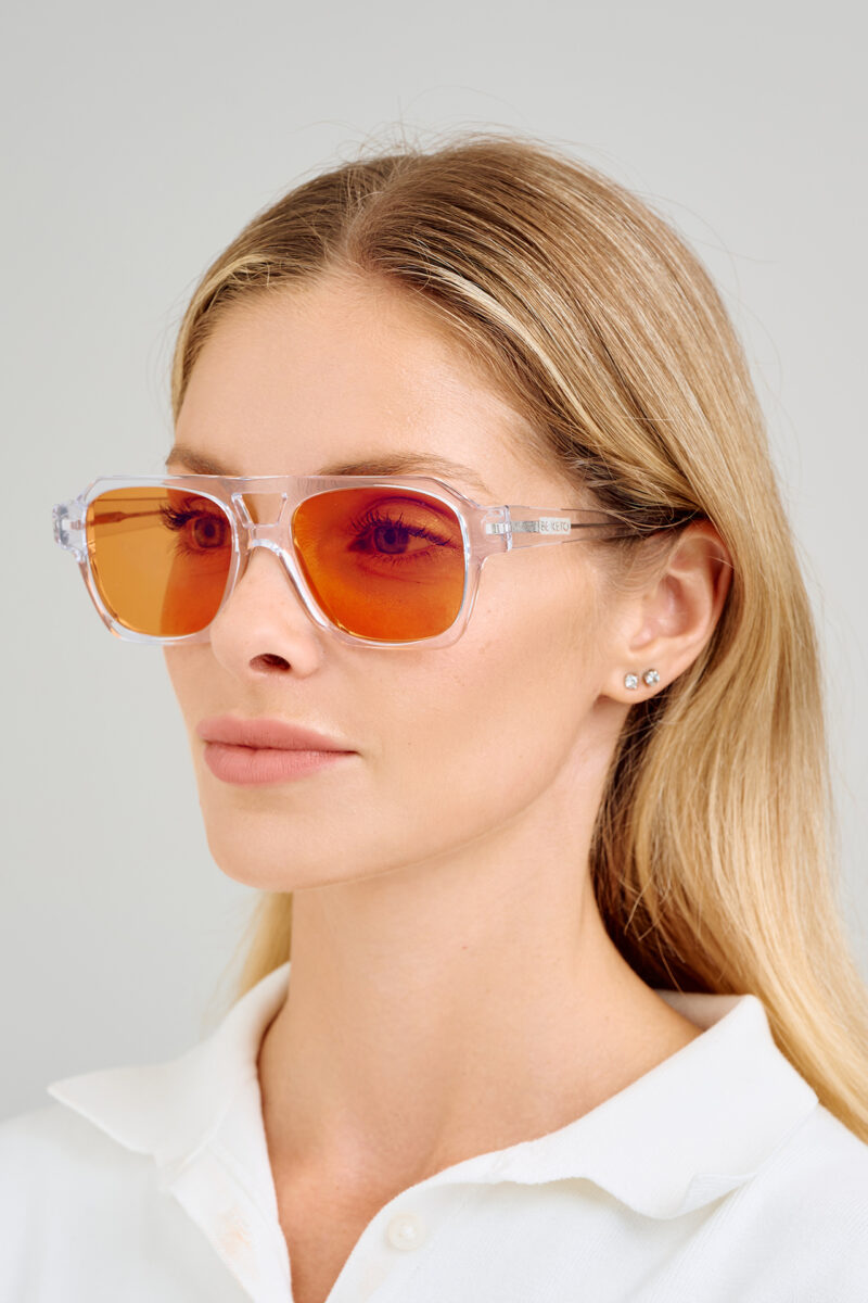 Okulary Blokujące Światło Niebieskie Na Noc - Millionaire NightRelax