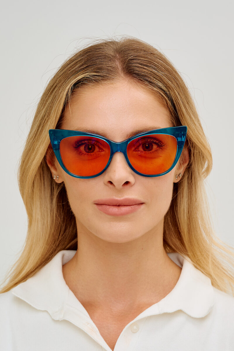 Okulary Blokujące Światło Niebieskie Na Noc - CatEye NightRelax