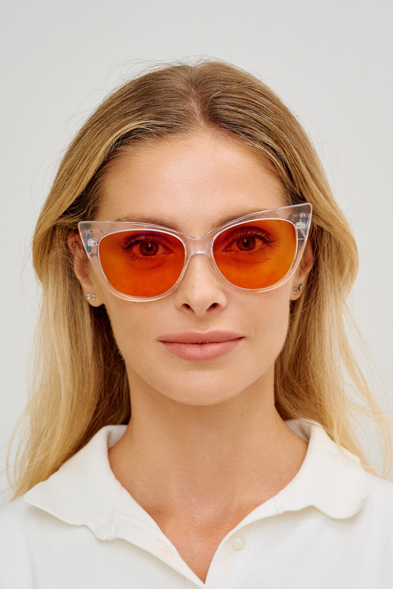 Okulary Blokujące Światło Niebieskie Na Noc - CatEye NightRelax